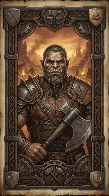 Portrait : demi-orcs d’Arianka
