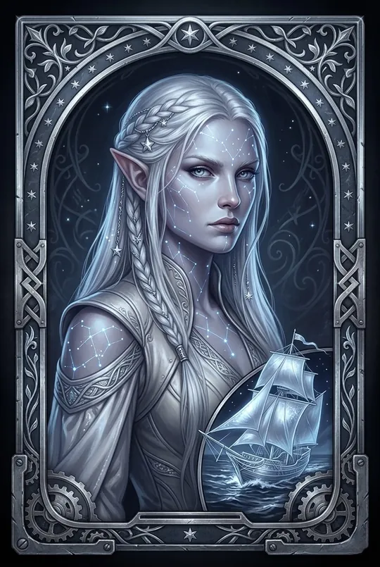 Portrait d’Elara l’Exilée.