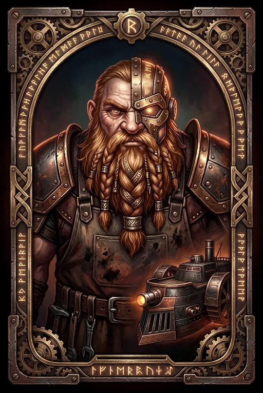 Portrait de Kaelen Barbe-de-Fer.